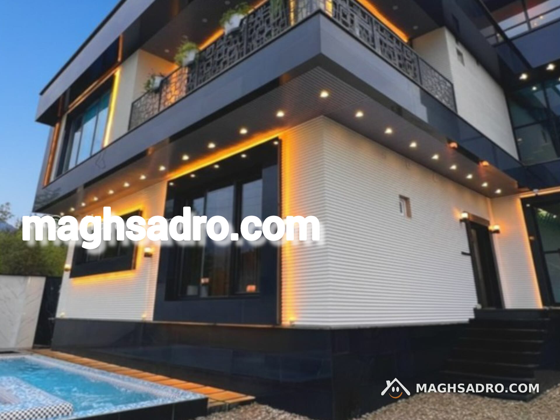 عکس ویلا استخردار در متل قو
