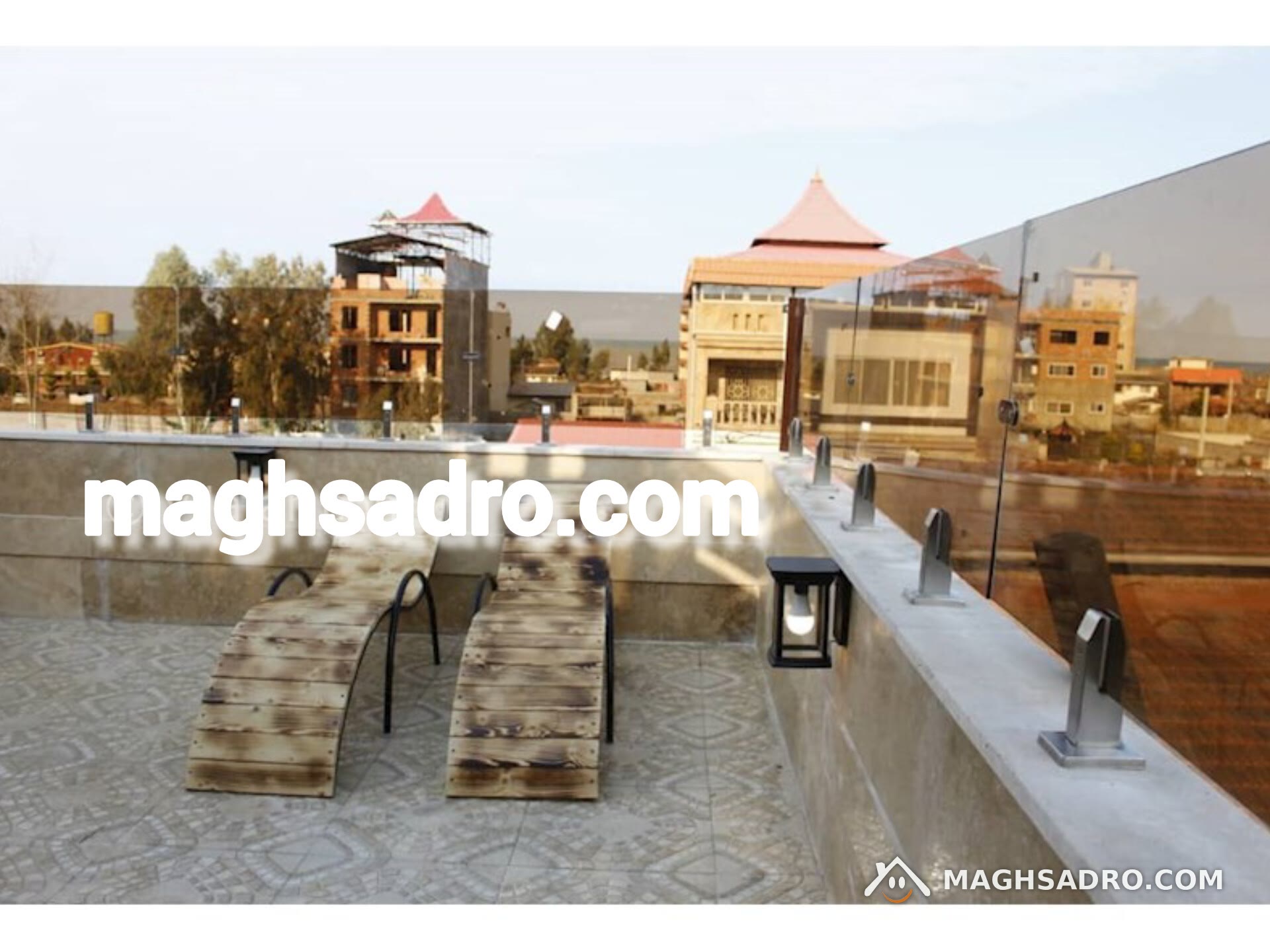 عکس ۸ از ویلا با استخر و ویو دریا سرخرود