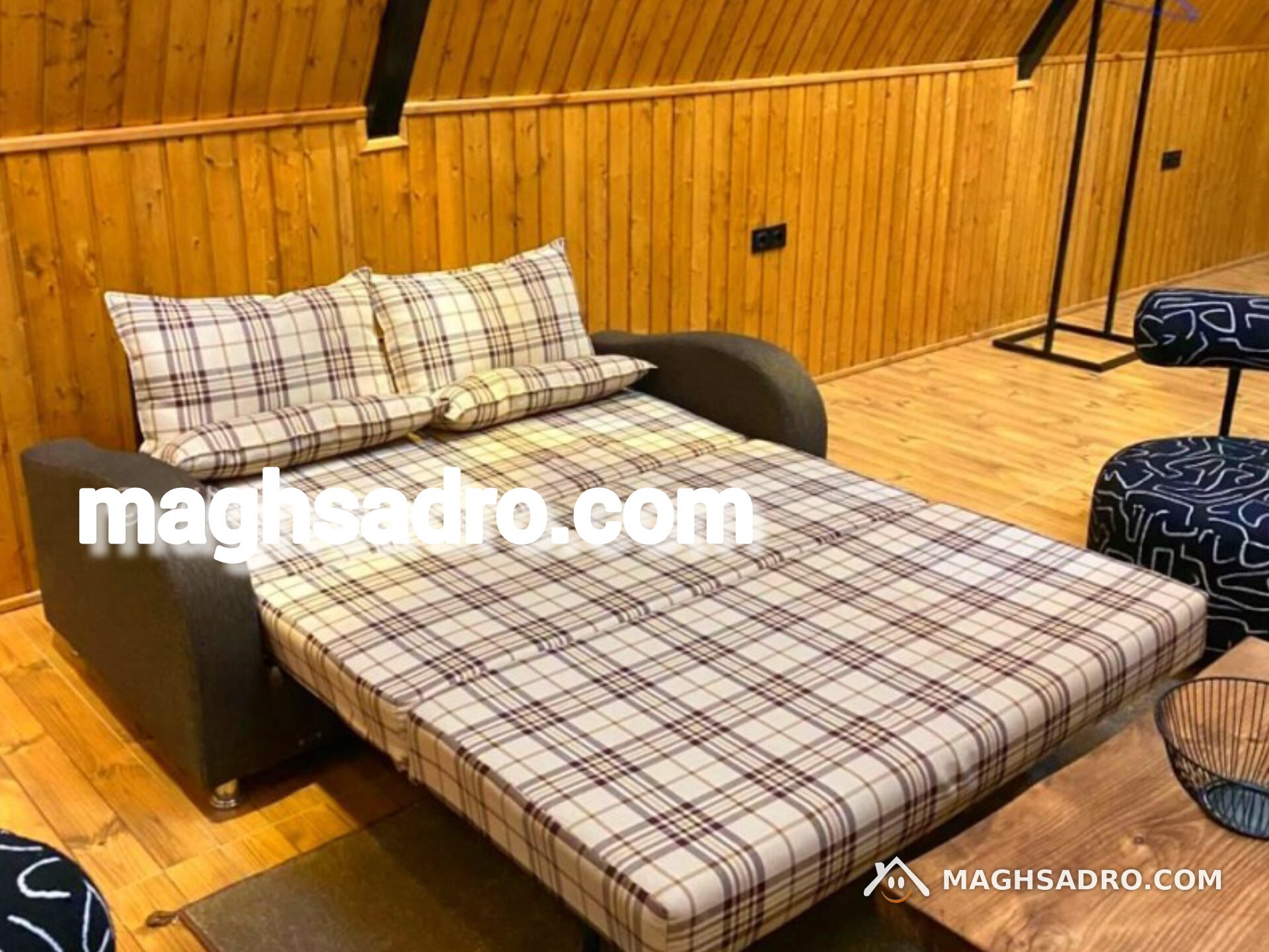 عکس ۹ از کلبه چوبی استخر آبگرم کردان