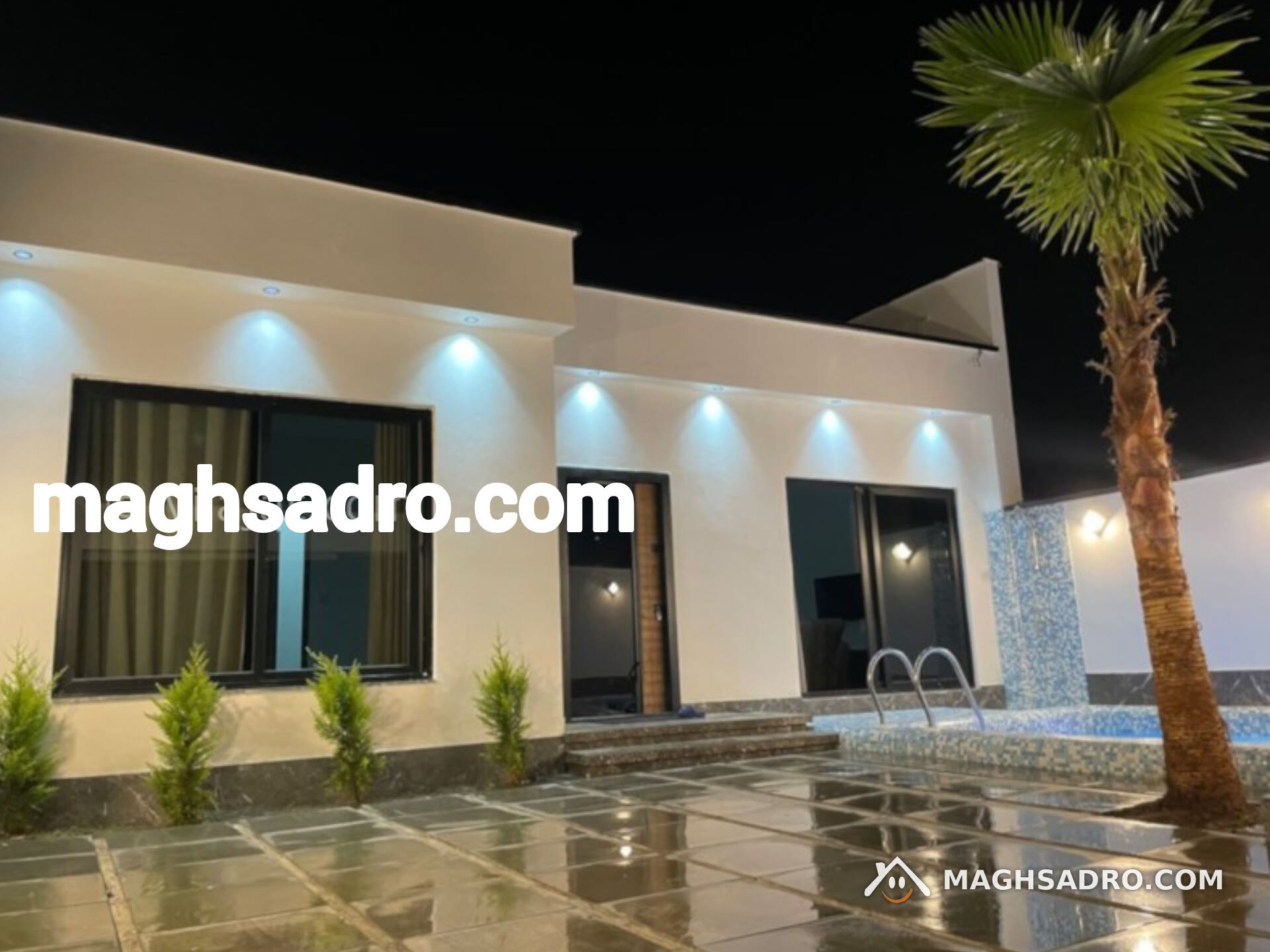 عکس ویلا سرخرود با استخر آبگرم