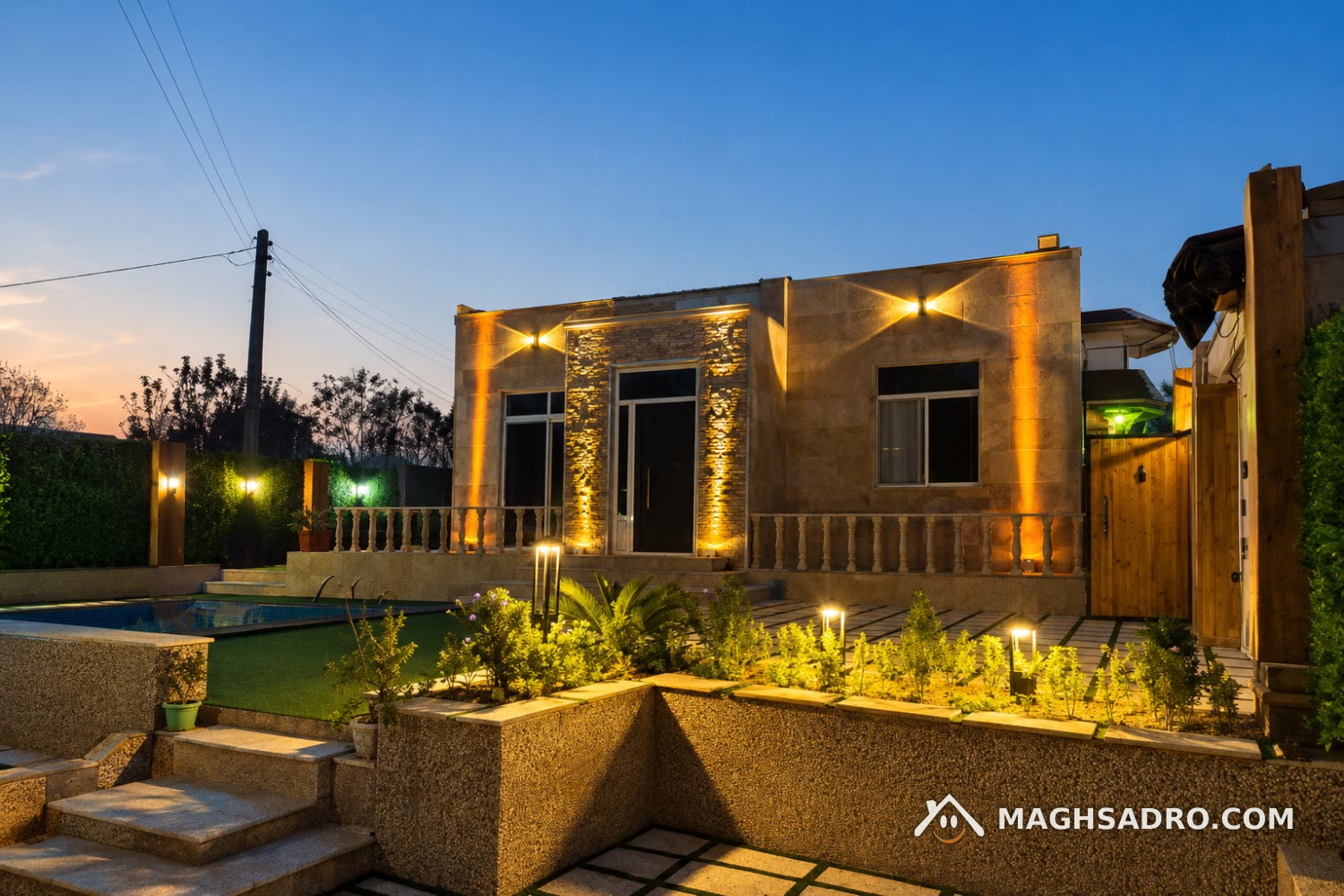 عکس ۳ از ویلا جنگلی استخردار کد4